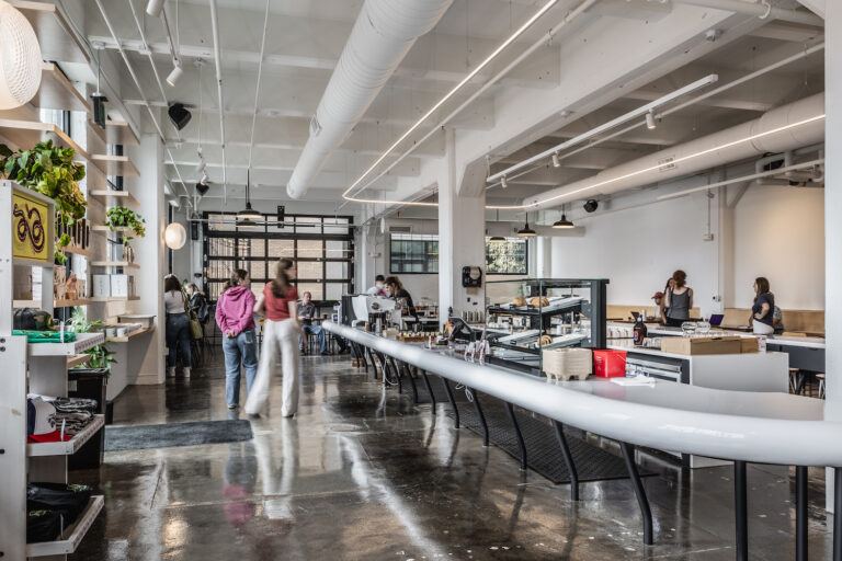 Barista Parlor restaurant construction by Boaz Construction Indianapolis