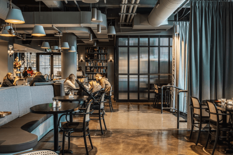 The Stutz historic building renovation by Boaz Construction Indianapolis