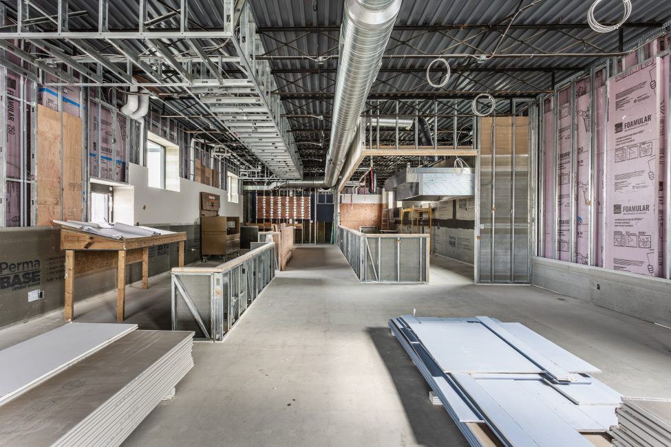 Borage restaurant buildout by Boaz Construction Indianapolis