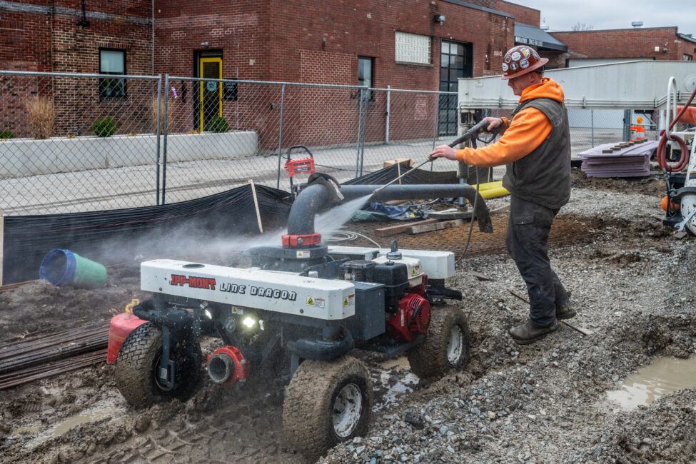 Millersville Road warehouse industrial project by Boaz Construction Indianapolis