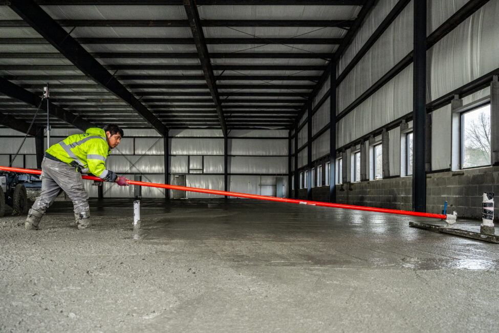 Millersville Road warehouse industrial project by Boaz Construction Indianapolis