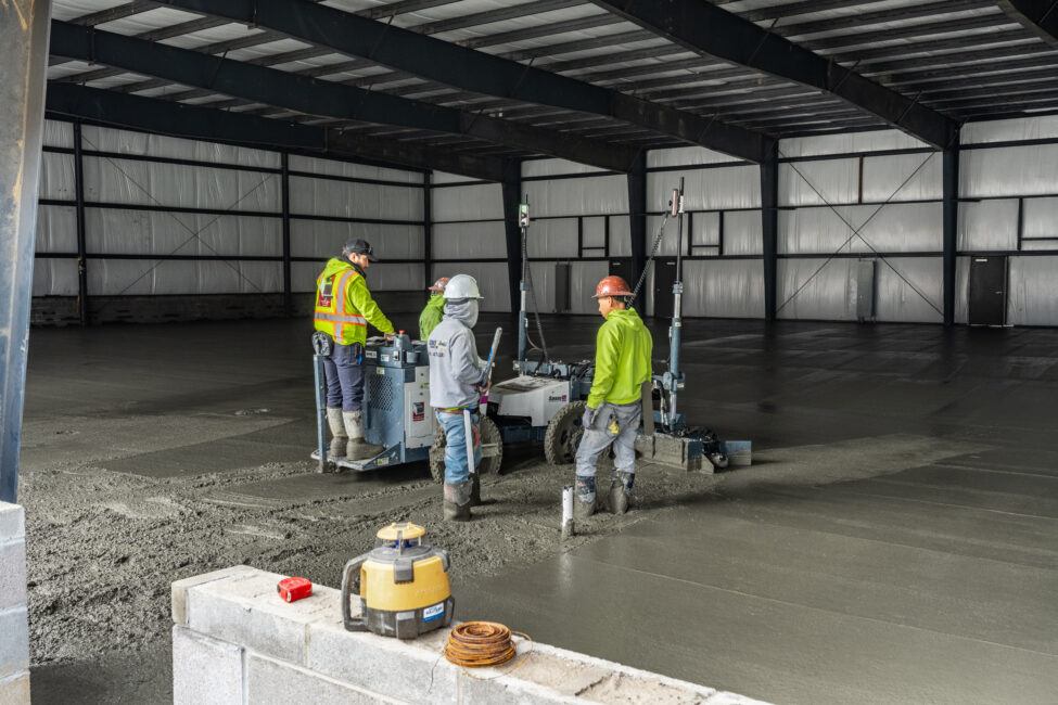 Millersville Road warehouse industrial project by Boaz Construction Indianapolis