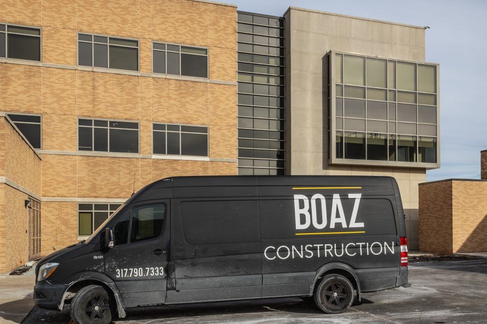 Hospital construction project by Boaz Construction Indianapolis