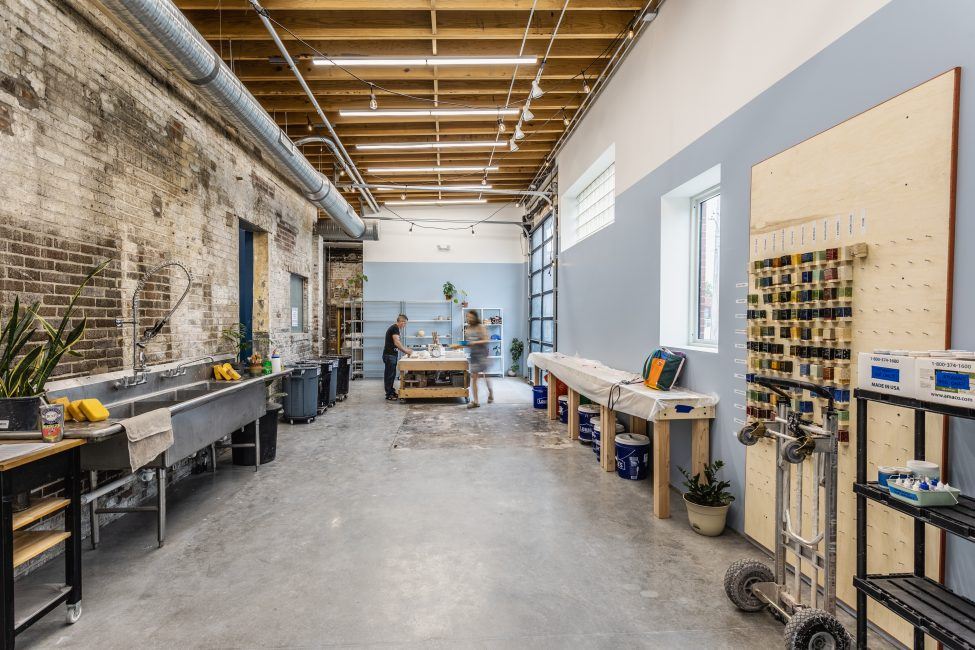 Boaz Construction headquarters office renovation Indianapolis