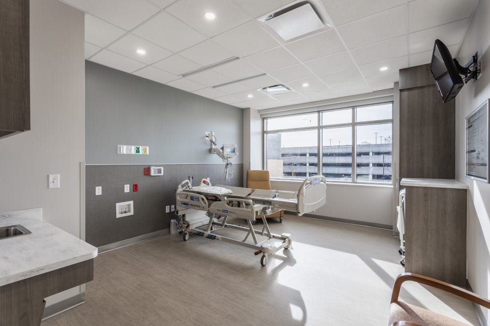 Hospital construction project by Boaz Construction Indianapolis