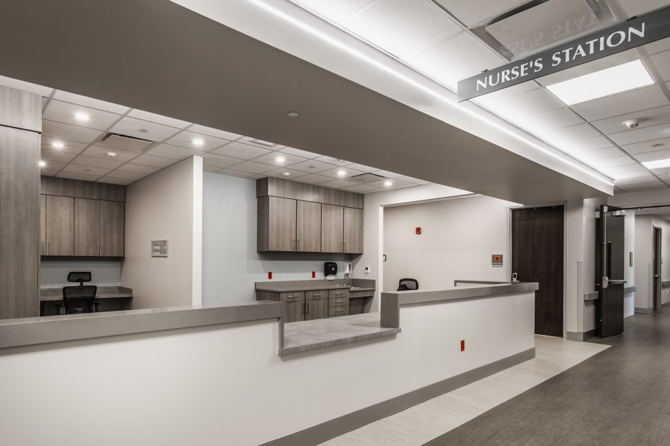 Hospital construction project by Boaz Construction Indianapolis