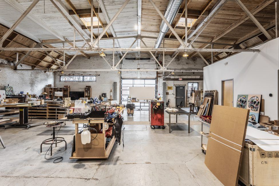 CoSpace coworking space construction by Boaz Construction Indianapolis