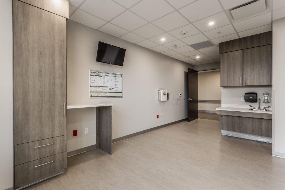 Hospital construction project by Boaz Construction Indianapolis