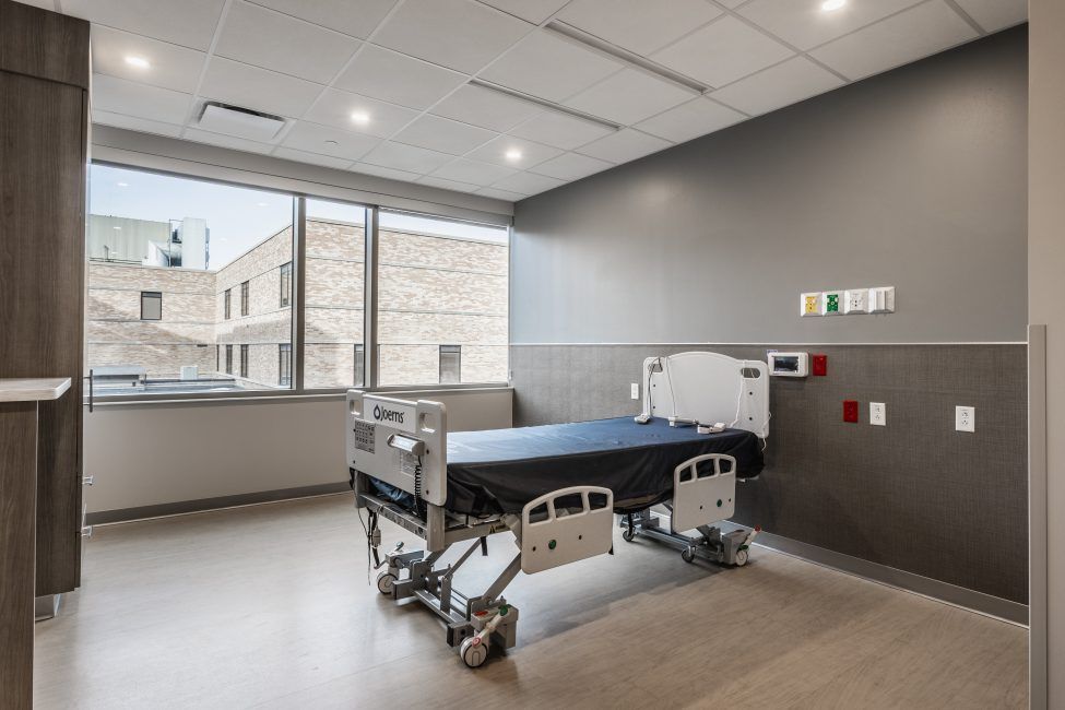 Hospital construction project by Boaz Construction Indianapolis